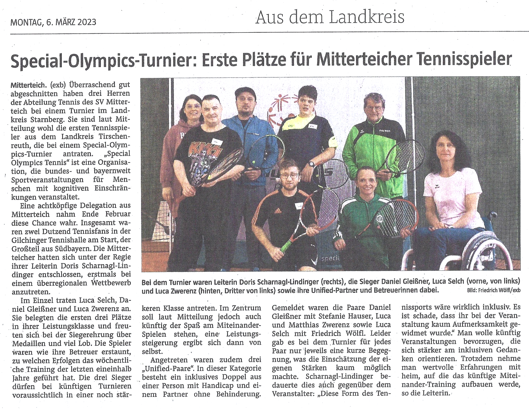 Rollstuhl- und Fußgänger-Tennis - Inkl.-stützpunkt